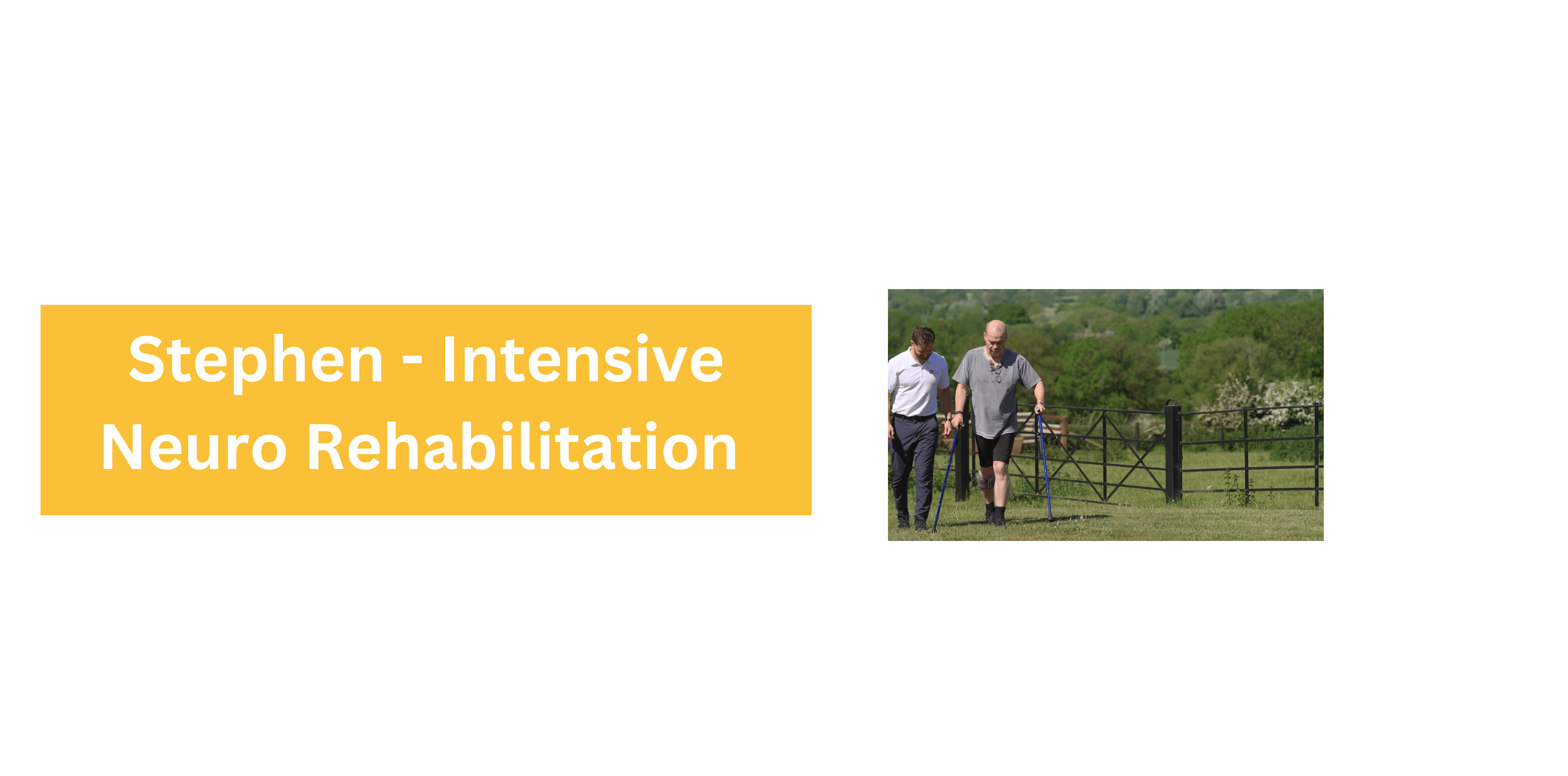 Stephen - SCI - Intensive Neuro Physiotherapy Boost banner